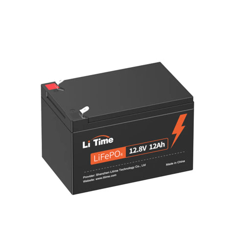 LiTime 12V 12Ah Batería de litio de ciclo profundo