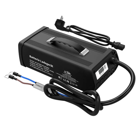 LiTime Caricabatterie Litio 14.6V 40A per Batterie LiFePO4 12V - LiTimeFR/IT/ES