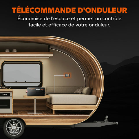 LiTime 3000W Inversor de Onda Senoidal Pura 12V DC a 230V AC Convertidor