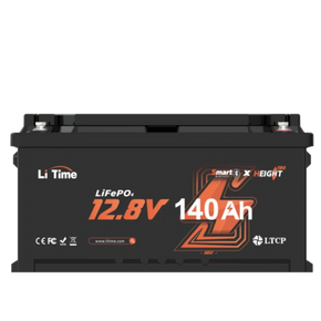 Batería LiFePO4 12V 140Ah H190 para Autocaravanas – Bluetooth, Montaje Bajo Asiento, Formato DIN H8