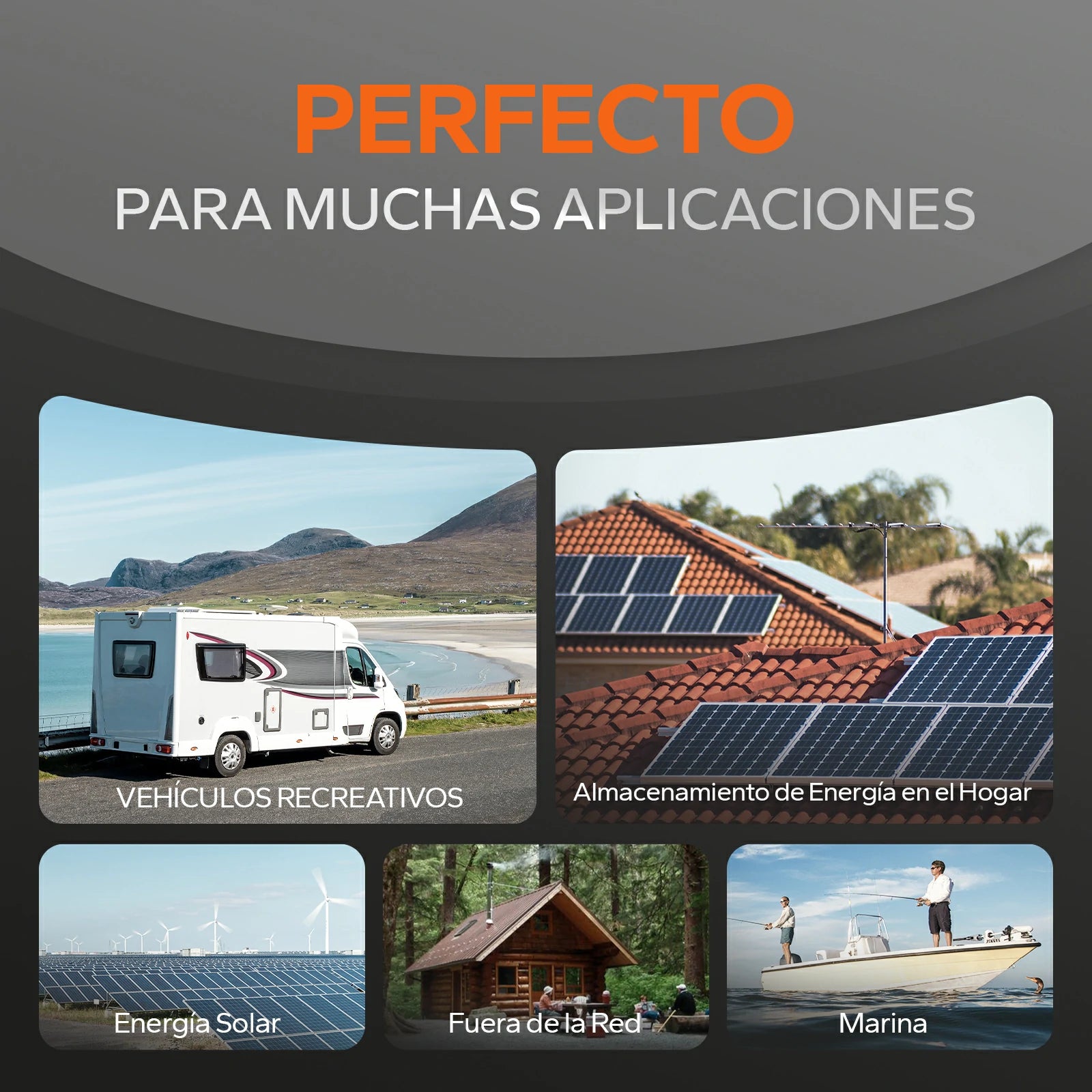 LiTime 12V 280Ah Plus Batería de Ciclo Profundo con Protección en Baja Temperatura - BMS de 200A